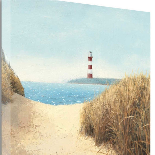 18" Sweet Beach Pathway Giclee Print on Gallery Wrap Canvas Wall Art