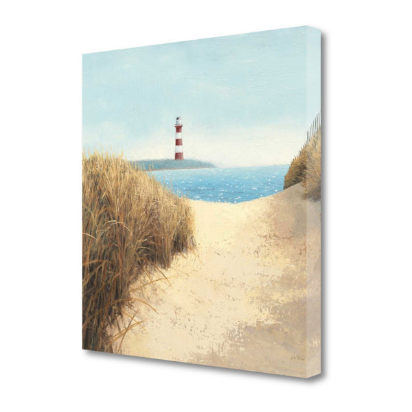 18" Sweet Beach Pathway Giclee Print on Gallery Wrap Canvas Wall Art