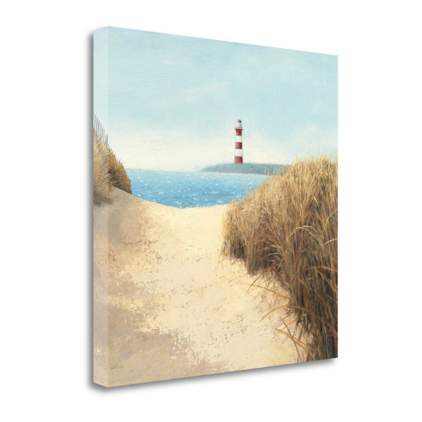 20" Sweet Beach Pathway Giclee Print on Gallery Wrap Canvas Wall Art