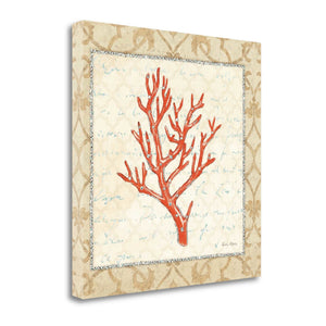 24" Fancy Underwater Coral Giclee Wrap Canvas Wall Art