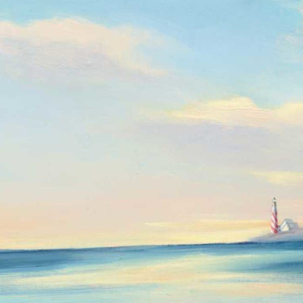 39" Peaceful Ocean Sunset View 3 Giclee Wrap Canvas Wall