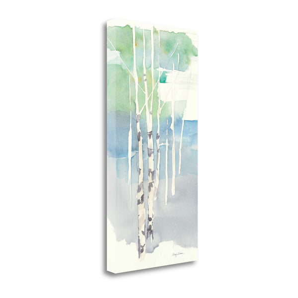 Watercolor Abstract Forest 1 Giclee Wrap Canvas Wall Art