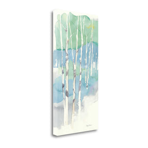 Watercolor Abstract Forest 2 Giclee Wrap Canvas Wall Art