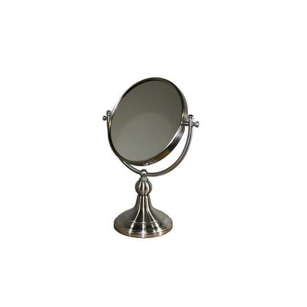 Vintage Rotating Chrome 3X Magnification Vanity Mirror