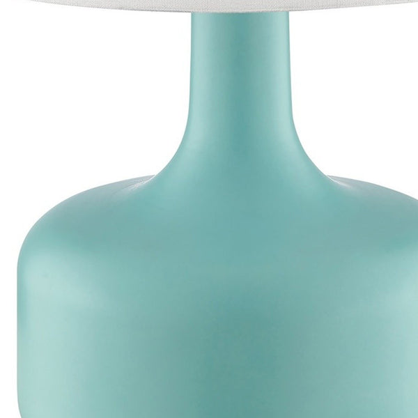 Modern Mint Green Table Lamp with Touch Switch