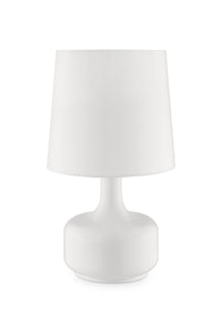 Modern Powder White Table Lamp with Touch Switch