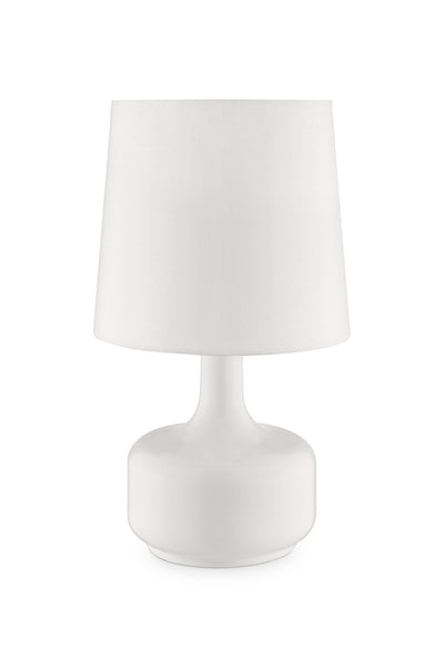 Modern Powder White Table Lamp with Touch Switch