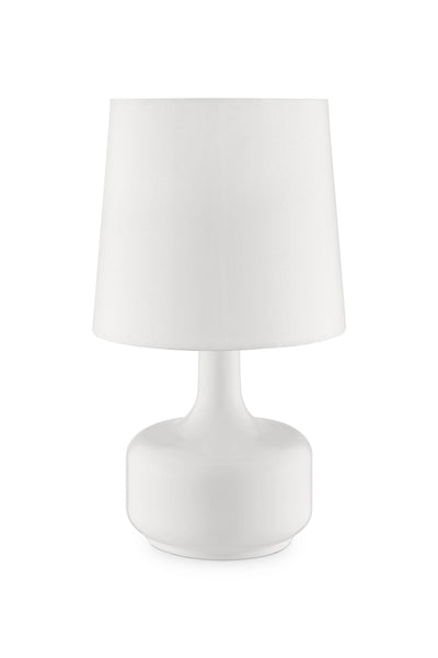 Modern Powder White Table Lamp with Touch Switch