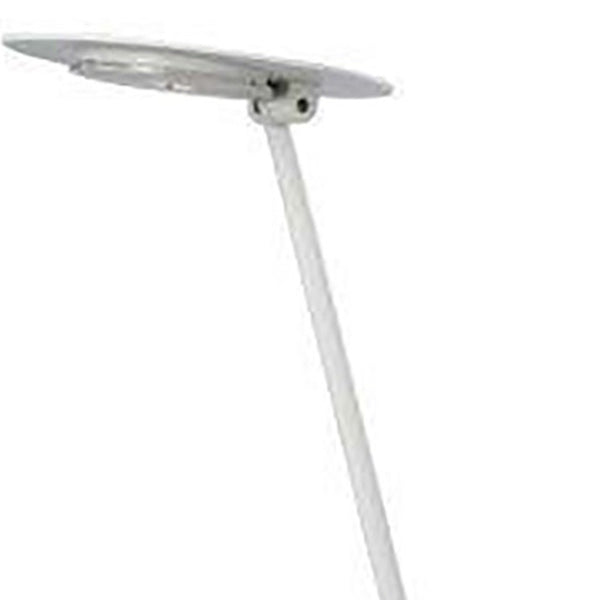 Minimalist White Metal LED Desk Lamp