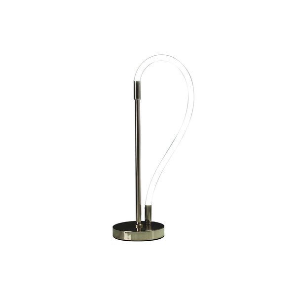 21” Modern Rose Gold LED Elastic Tube Desk Lamp