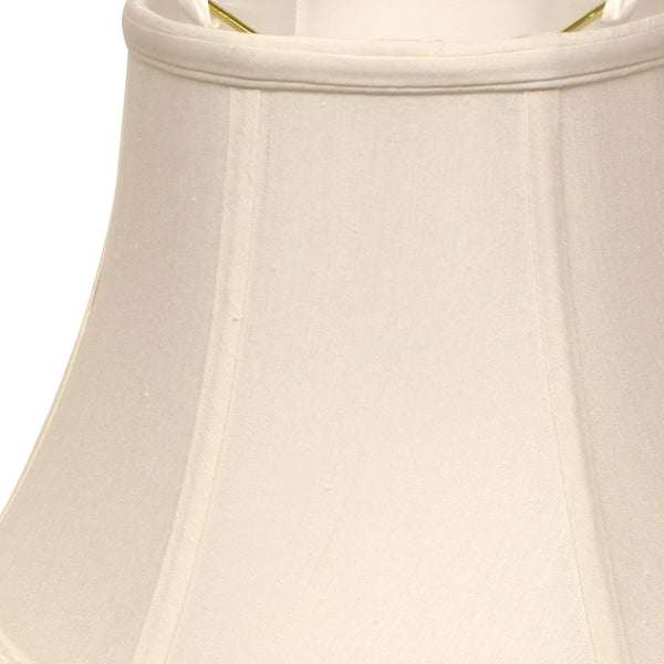 18" White Drum Monay Shantung Lampshade