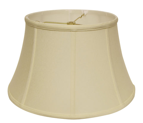 19" Ivory Drum No Slub Lampshade