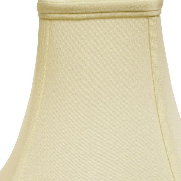 16" Ivory Premium Square No Slub Lampshade