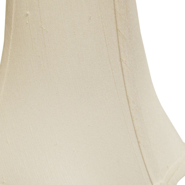 18" White Premium Square Monay Shantung Lampshade