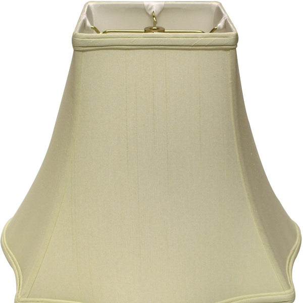 18" Ivory Premium Square Monay Shantung Lampshade