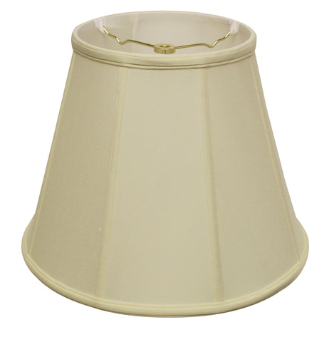 14" Ivory Slanted Empire Monay Shantung Lampshade