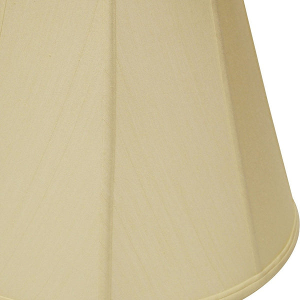 20" Antique White Slanted Empire Monay Shantung Lampshade