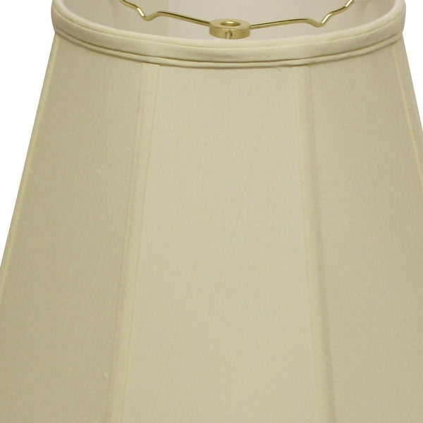 20" Ivory Slanted Empire Monay Shantung Lampshade