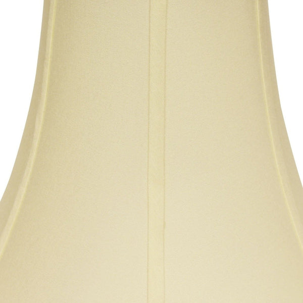 14" Ivory Premium Bell No Slub Lampshade