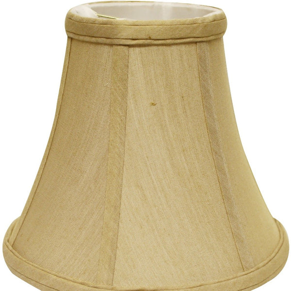 16" Pale Brown Premium Bell No Slub Lampshade