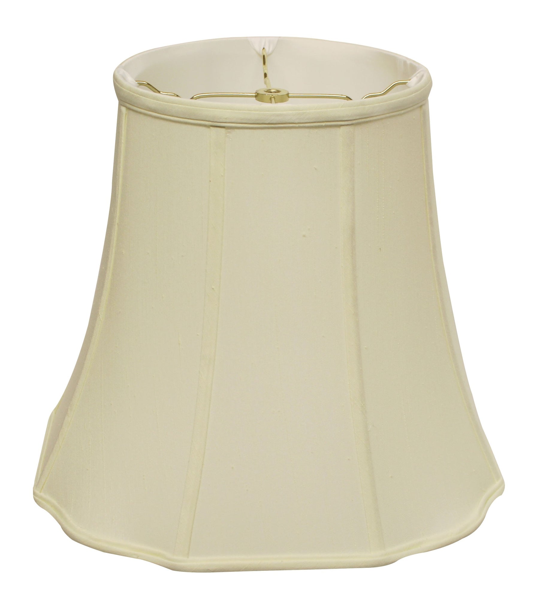 14" Ivory Premium Octagon Monay Shantung Lampshade