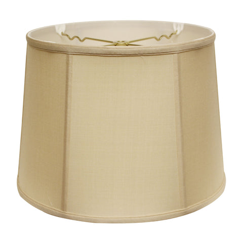 13" Inherent Throwback Drum Pongee Silk Lampshade