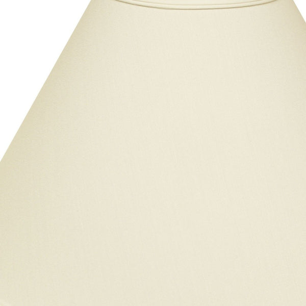 13" Ivory Deep Cone No Slub Lampshade