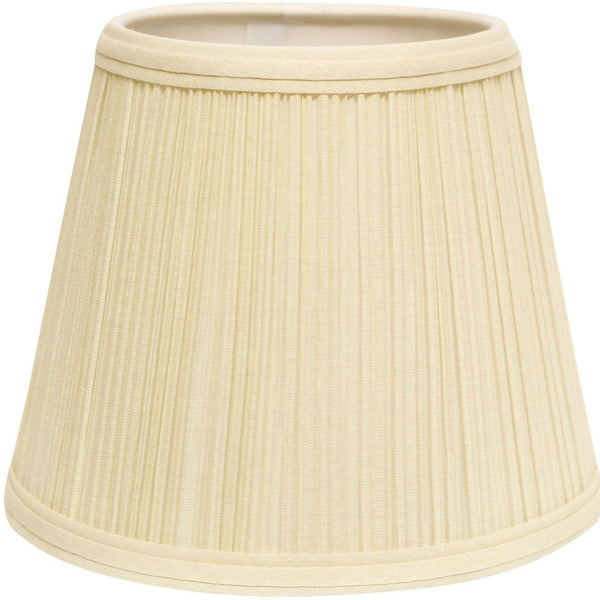 12" Ivory Empire Hardback Slanted Broadcloth Lampshade