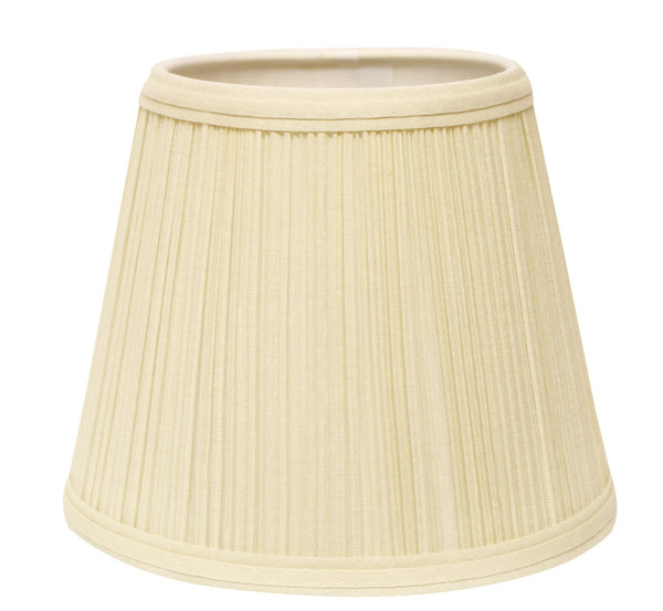 12" Ivory Empire Hardback Slanted Broadcloth Lampshade