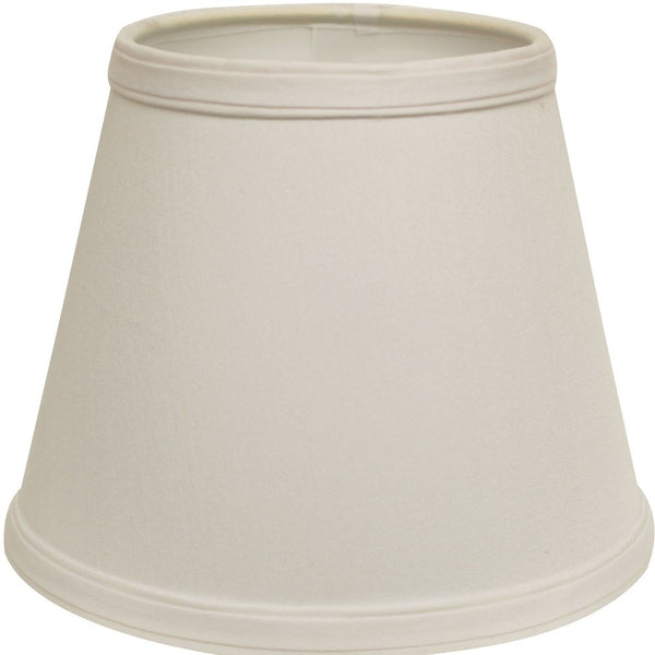 12" White Hardback Empire Slanted Slanted No Slub Lampshade