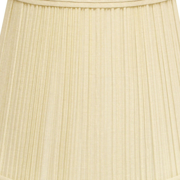 19" Ivory Empire Slanted Broadcloth Lampshade