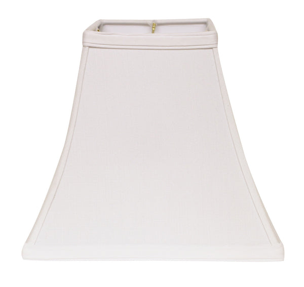 10" White Squre Bell No Slub Lampshade