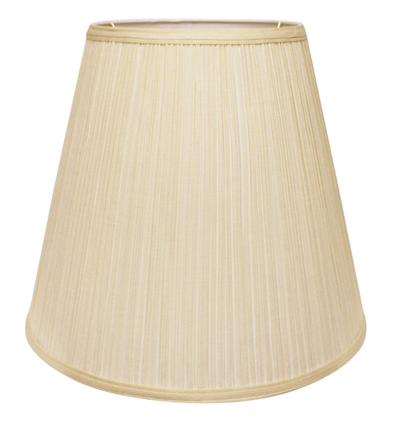 16" Ivory Deep Empire Broadcloth Lampshade