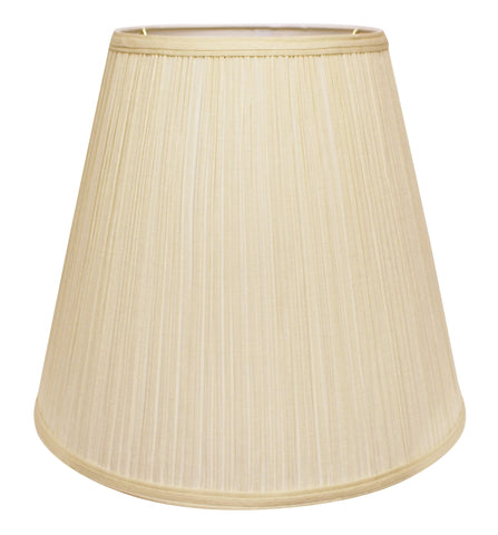 16" Ivory Deep Empire Broadcloth Lampshade