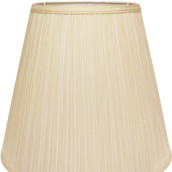 18" Ivory Deep Empire Broadcloth Lampshade