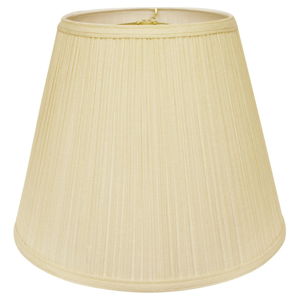 16" Ivory Empire Deep Slanted Broadcloth Lampshade