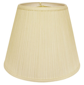 16" Ivory Empire Deep Slanted Broadcloth Lampshade