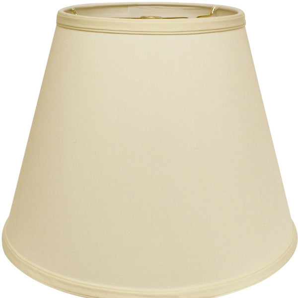 18" Ivory Empire Deep Slanted No Slub Lampshade