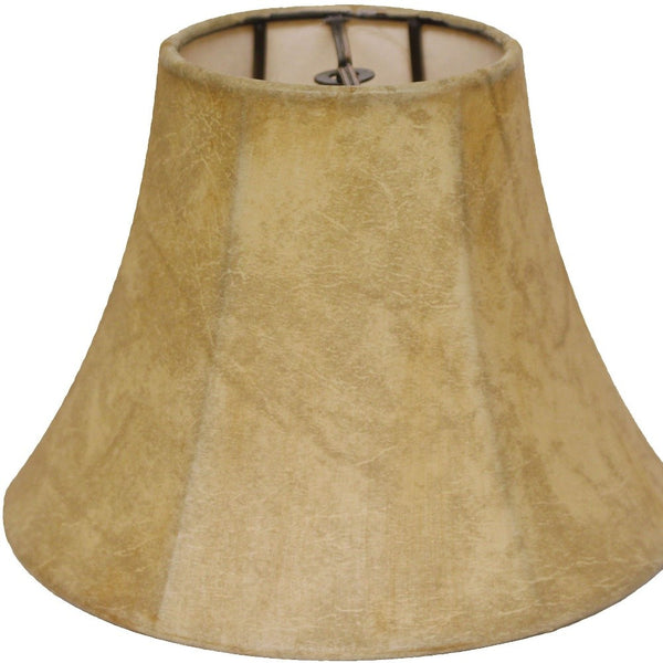 6" Faux Snakeskin Set of 6 Slanted Chandelier Parchment Lampshades