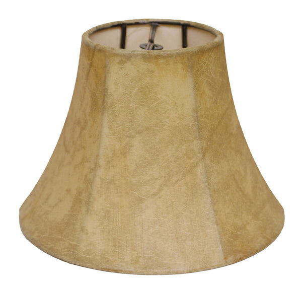 6" Faux Snakeskin Set of 6 Slanted Chandelier Parchment Lampshades