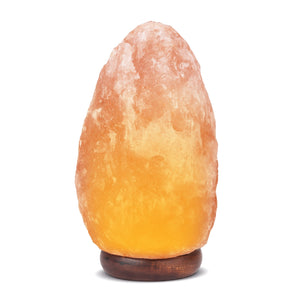 Pink Hand Carved All Natural 9-11 Pound Himalayan Salt Lamp