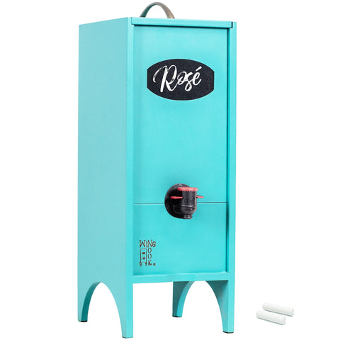 Chic Aqua Wine Beverage Dispenser