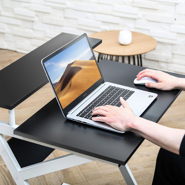 White Modern Wooden Writing Desk