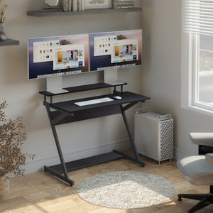 Black Modern Versatile Writing Desk