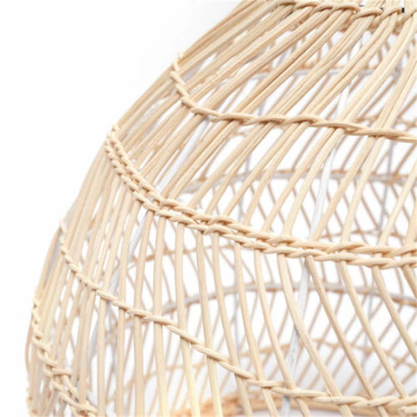 Natural Woven Rattan Hanging Pendant Lamp