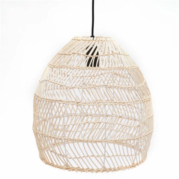 Natural Woven Rattan Hanging Pendant Lamp