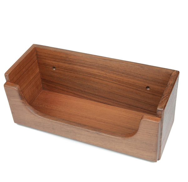 Traditional Solid Teak Guest Paper Towel Holder