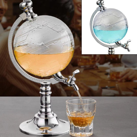 Modern Globe Beer Wine and Drink Dispenser