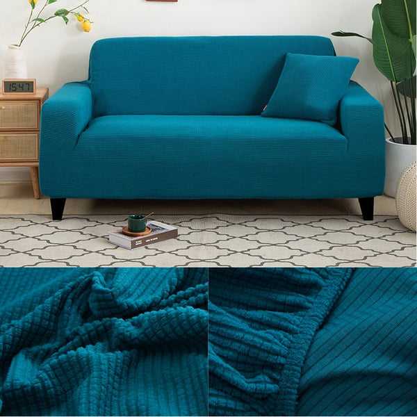 Solid Color Sofa Cover