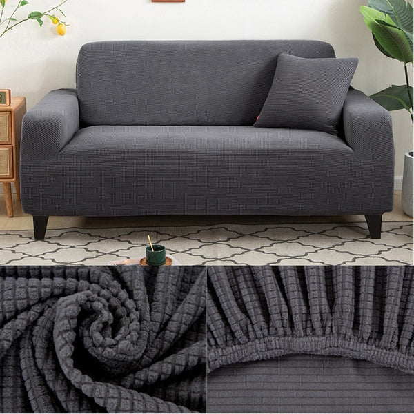 Solid Color Sofa Cover